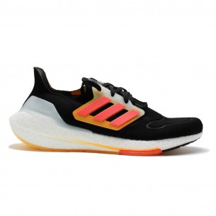Adidas Ultraboost 22 Uomo Nero Arancione Scarpe Running Uomo - 1
