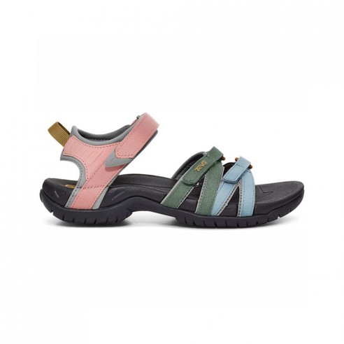 Teva Tirra Donna Turchese Rosa Sandali Trekking - 1