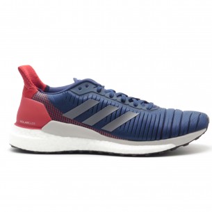 ADIDAS Solar Glide 19 Uomo Blu Rosso Scarpe Running Uomo - 1