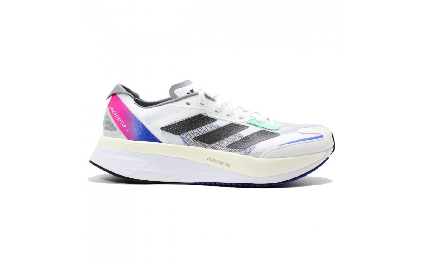 Scarpe Running da Strada ADIDAS Boston Boost 11 Uomo Grigio Bianco Stagione Primavera Estate 2023