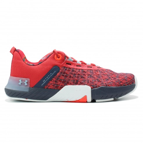 Under Armour Tribase Reign 5 Q1 Uomo Rosso Grigio Scarpe Running Uomo - 1