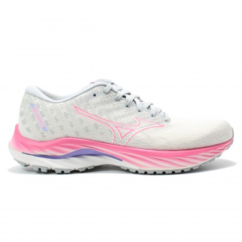 Mizuno Inspire 19 Donna Bianco Rosa Scarpe Running Donna - 1